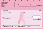 Pink Ribbon  Checks