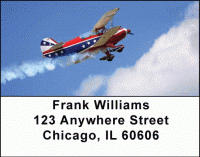 Click on Stunt Planes Address Labels For More Details