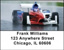 Formula 1 Racing Address Labels