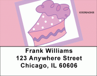 Click on Cake Slice by Deidre Mosher Address Labels For More Details