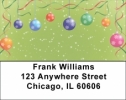 Click on Christmas Ornament Party Address Labels For More Details