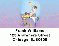 Click on Carousel Animals Address Labels For More Details