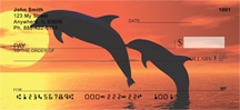 Click on Dolphins - Dolphin Silhouettes Checks For More Details