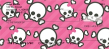 Colorful Skull Designs Checks