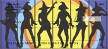 Witch - Witches Silhouettes  Checks