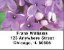 Lilac Rouen in Oil Address Labels