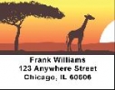 Click on African Savannah Address Labels - Africa Labels For More Details