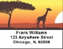 African Savannah Address Labels - Africa Labels