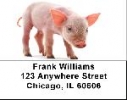 Piglet Labels - Piglets Address Labels