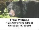 Click on Black Bear Labels - Black Bears Address Labels For More Details