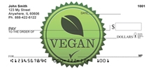 Vegan - Vegan and Vegetarian  Personal Checks