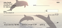 Dolphin Silhouettes  Checks