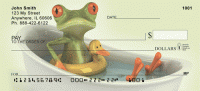 Funky Frogs Checks