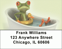 Click on Funky Frogs Address Labels For More Details