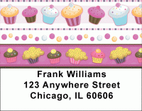 Click on Colorful Cupcakes Address Labels For More Details