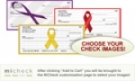 Click on MiCheck Awareness Ribbons Checks For More Details