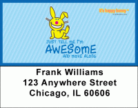 Click on It's Happy Bunny Cute Address Labels For More Details
