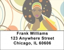 African Beauty Address Labels