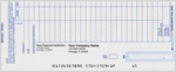 Loose Business Deposit Slips Style 1