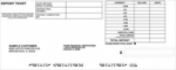 Loose Business Deposit Slips Style 3