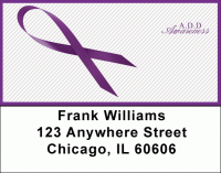 Click on A.D.D. Awareness Ribbon Address Labels For More Details