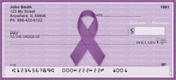 Alzheimer's Awareness Ribbon Checks