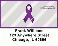 Click on Animal Abuse Awareness Ribbon Address Labels For More Details