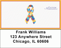 Click on Autism Awareness Ribbon Address Labels For More Details