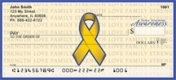 Down Syndrome Awareness Ribbon Checks