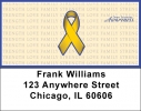 Down Syndrome Awareness Ribbon Address Labels