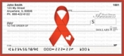 Heart Disease Awareness Ribbon Checks