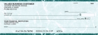 Click on Teal Marble Business Pocket Checks For More Details