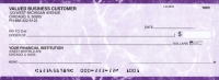 Click on Purple Marble Business Pocket Checks For More Details