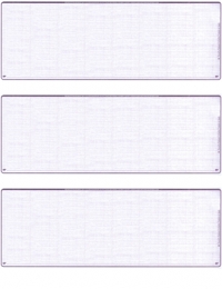Click on Violet Safety Blank Stock For 3 to a Page Voucher Computer Checks For More Details