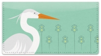 Heron Checkbook Cover