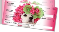 Pups in Bloom 1  Personal Checks