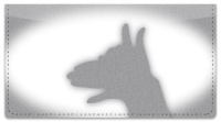 Hand Shadow Checkbook Cover