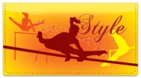 Click on Gymnastics Checkbook Cover For More Details
