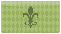 Click on Green Fleur de Lis Checkbook Cover For More Details