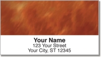 Amber Light Wave Address Labels