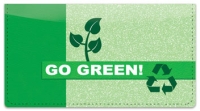 Click on Going Green Checkbook Cover For More Details