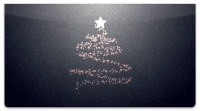 Glowing Tree Checkbook Cover