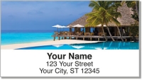 Click on Beach Hut Resort Address Labels For More Details