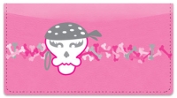 Click on Girly Skull Checkbook Cover For More Details