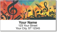 Click on Making Music Address Labels For More Details