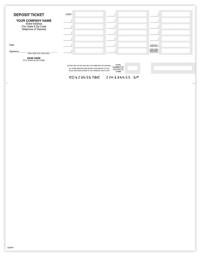 Laser Deposit Slips