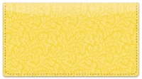 Yellow Leaves Checkbook Cover