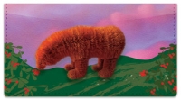 Click on Fuzzy Bear Checkbook Cover For More Details