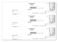 3-On-A-Page Deposit Slips