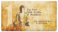 Click on Four Noble Truths Checkbook Cover For More Details